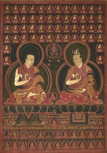 Octavo Karmapa, Mikyo Dorje (1507-1554) y su maestro el Primer Sangye Nyenpa